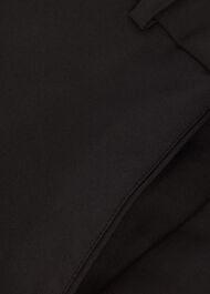 Quin Tapered Trousers With Stretch, Black, hi-res
