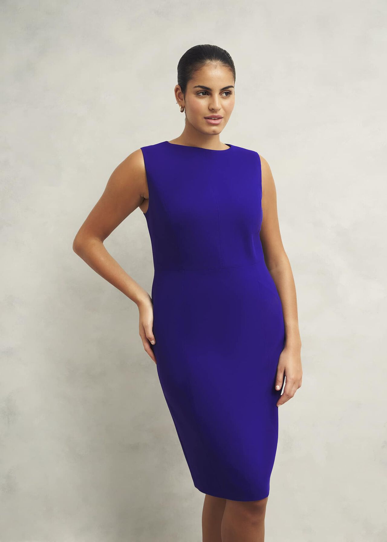 Petite Katia Dress, Cobalt Blue, hi-res