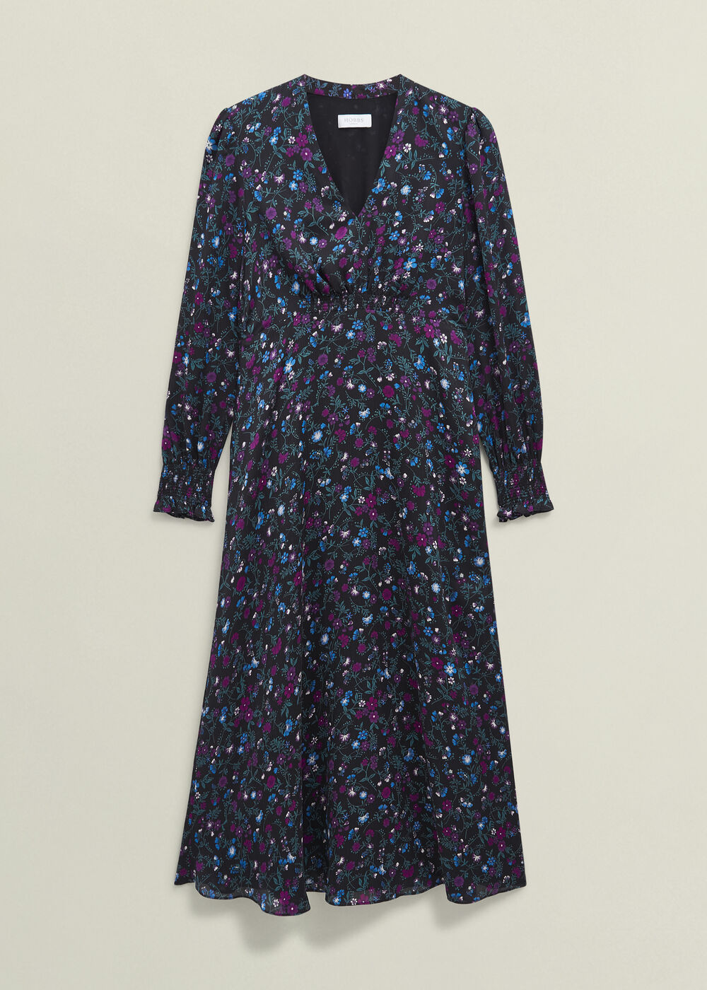 Isabella Dress, Black Multi, hi-res