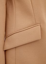 Laurel Wool Blend Blazer, Camel, hi-res
