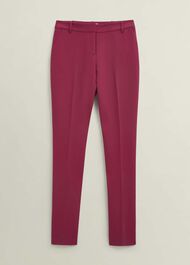 Petite Suki Tapered Pants, Hot Magenta, hi-res