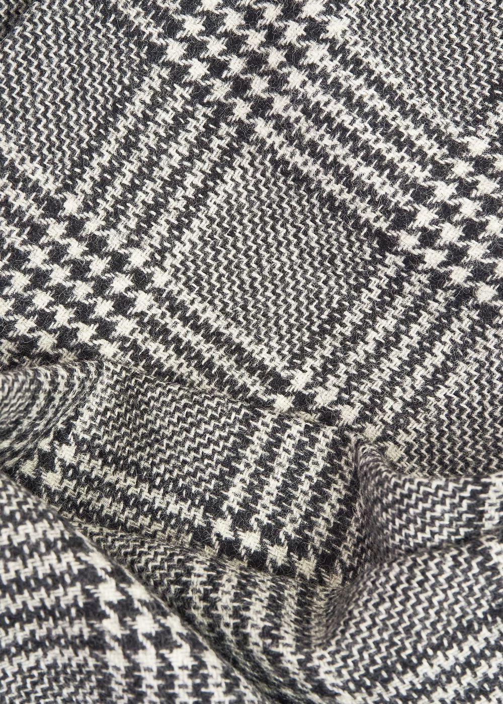 Brea Wool Full Skirt, Black White, hi-res