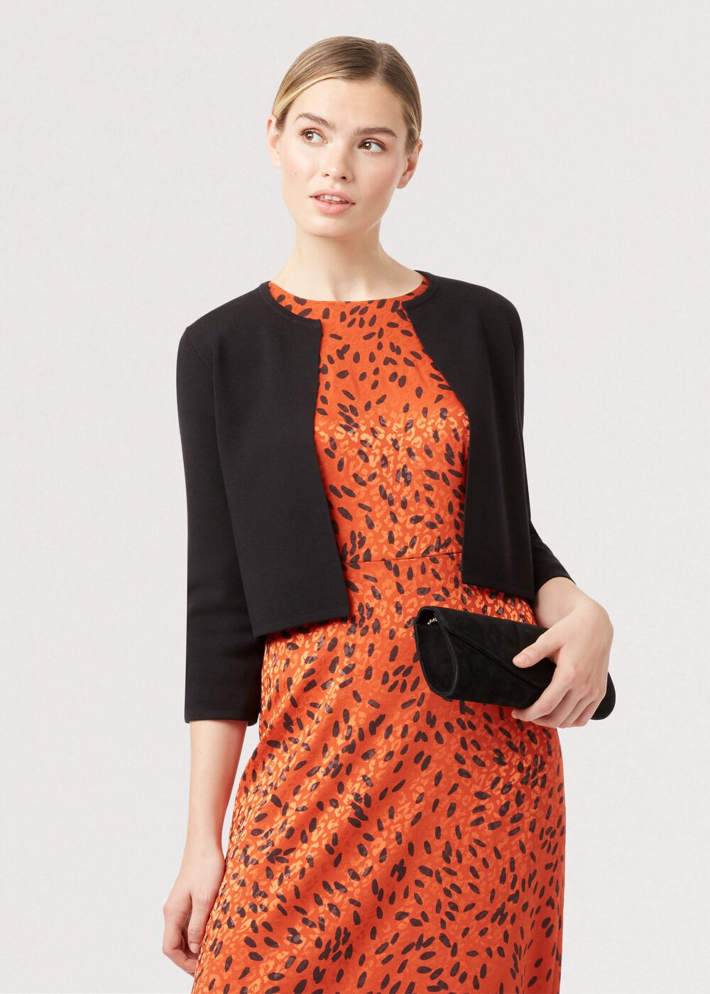 Ella Cardigan, Black, hi-res