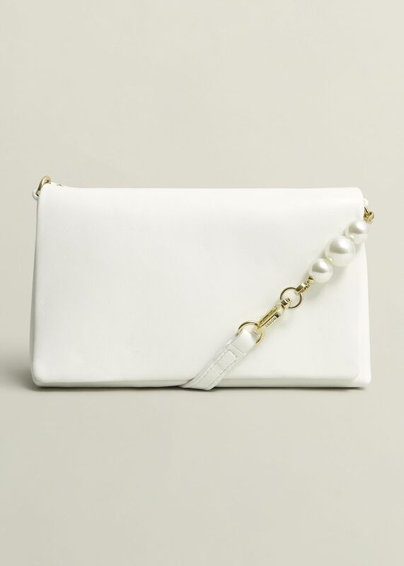Jas Leather Clutch Bag