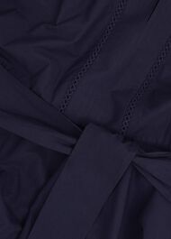 Vanessa Cotton Dress, True Navy, hi-res