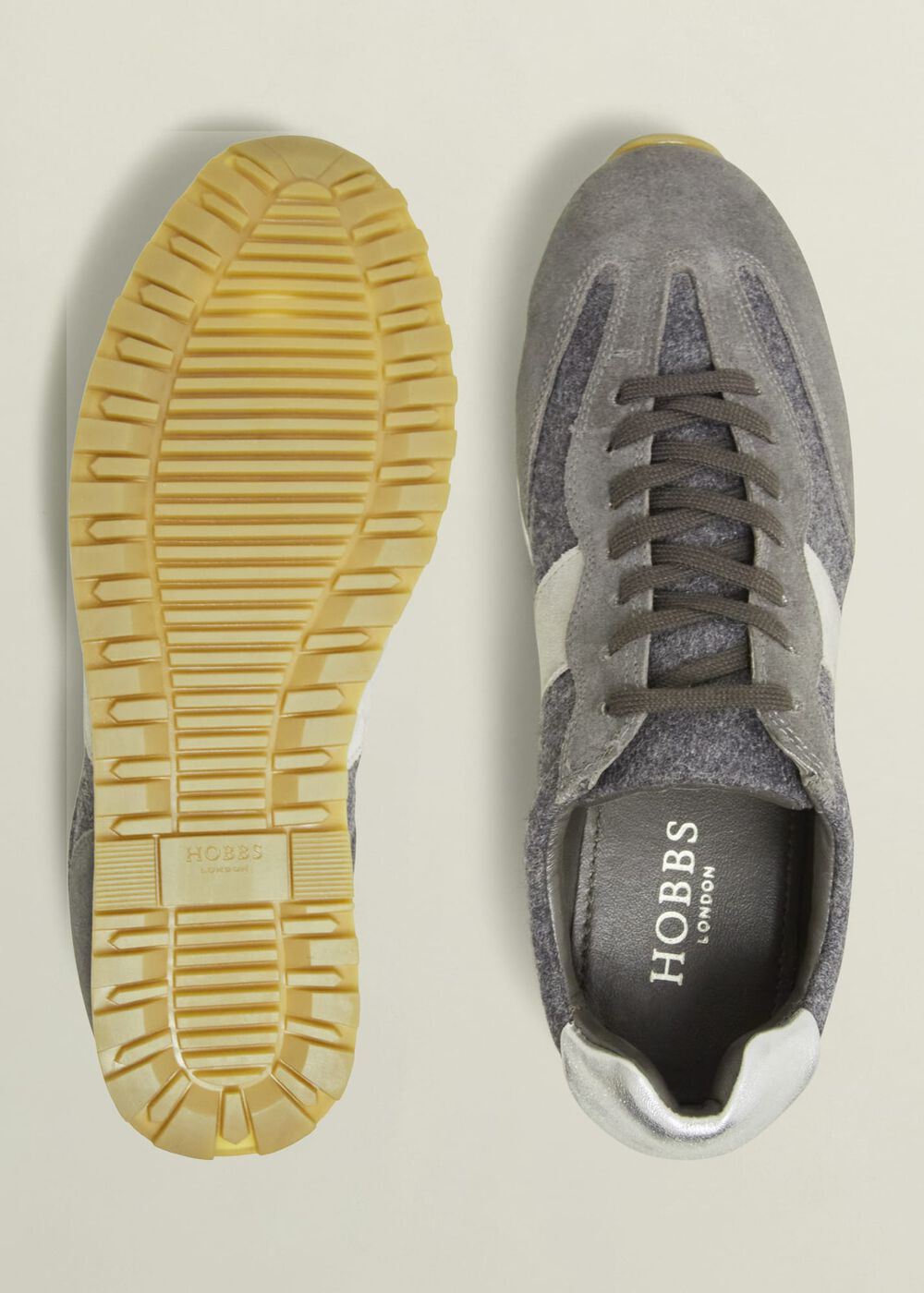 Ellis Sneakers, Grey, hi-res