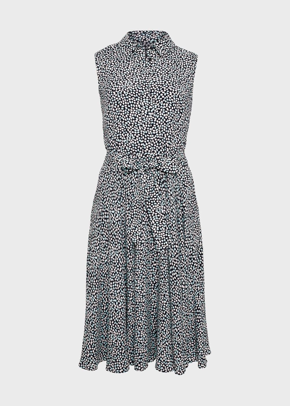 Belinda Dress, Navy Multi, hi-res