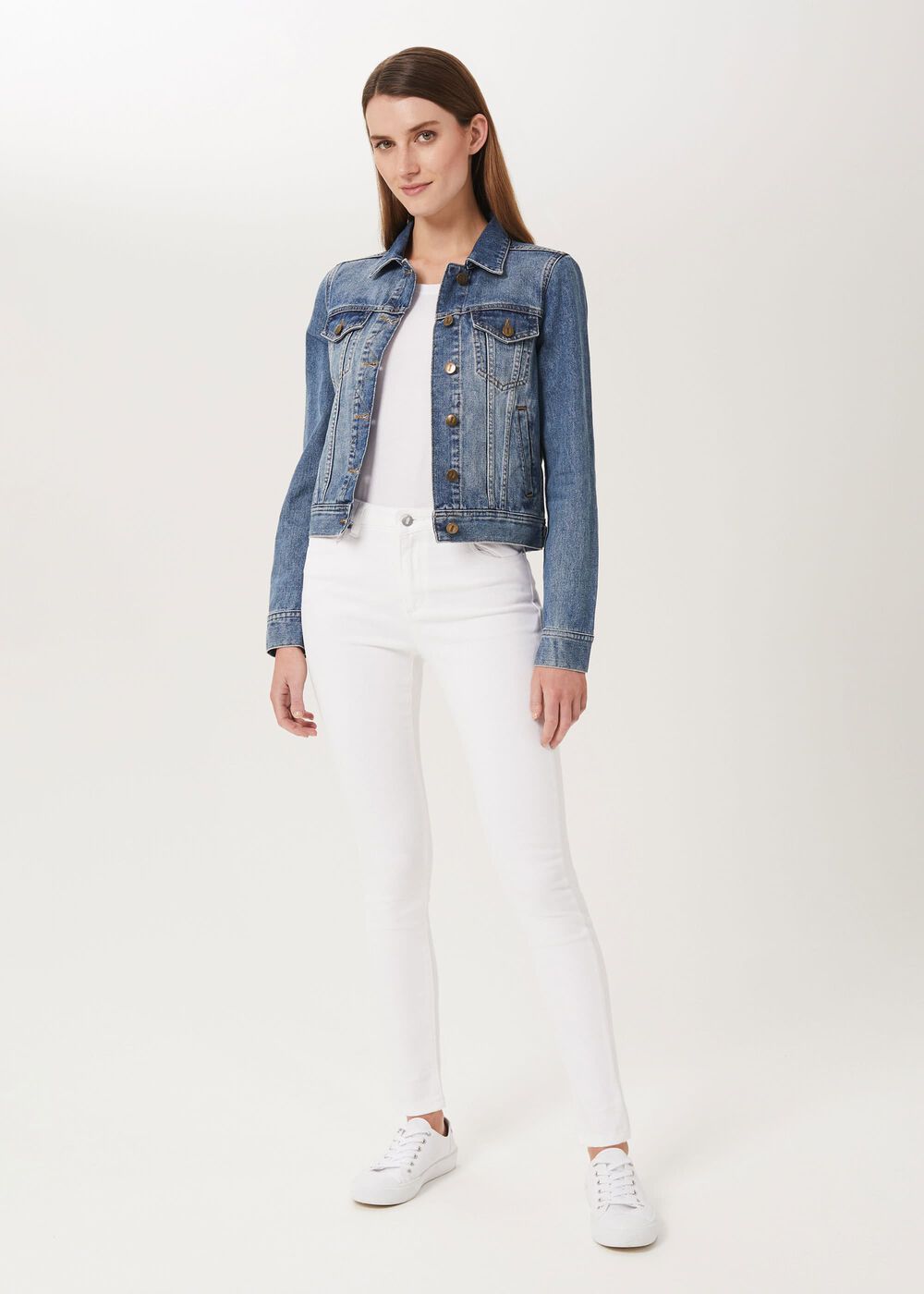 Mariam Jacket, Mid Blue, hi-res