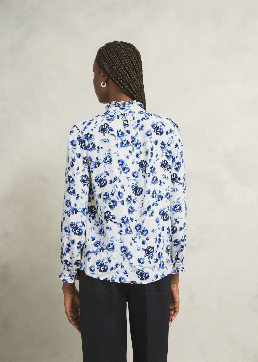 Elspeth Blouse, Ivory Multi, hi-res