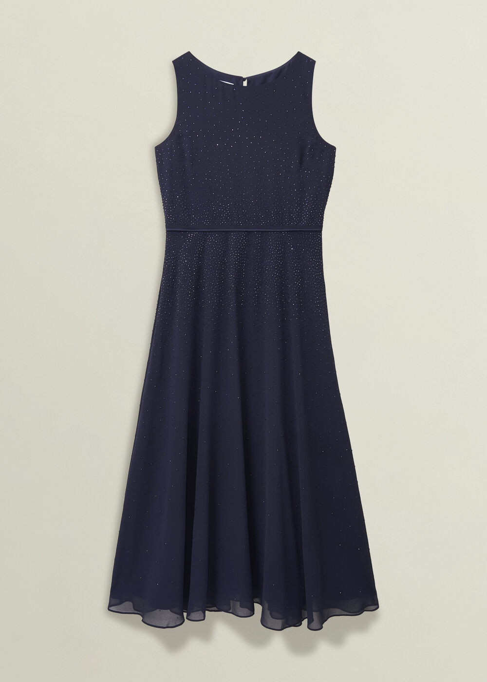 Kiki Hotfix Dress, Midnight Navy, hi-res