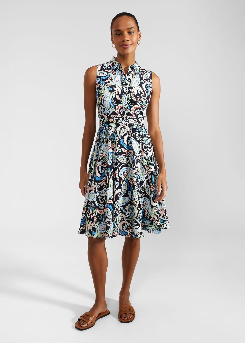Petite Belinda Dress, Multi, hi-res