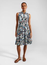 Petite Belinda Dress, Multi, hi-res