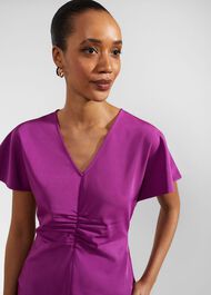 Venetia Top, Magenta Purple, hi-res