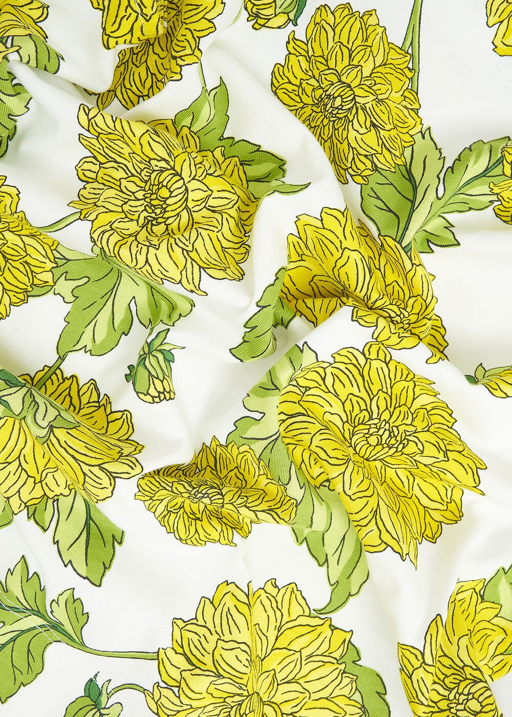 Maddy Cotton Printed Top, Ivory Multi, hi-res
