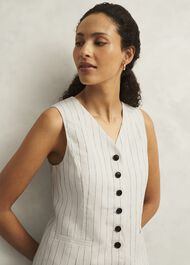 Groombridge Vest, Ivory Navy, hi-res