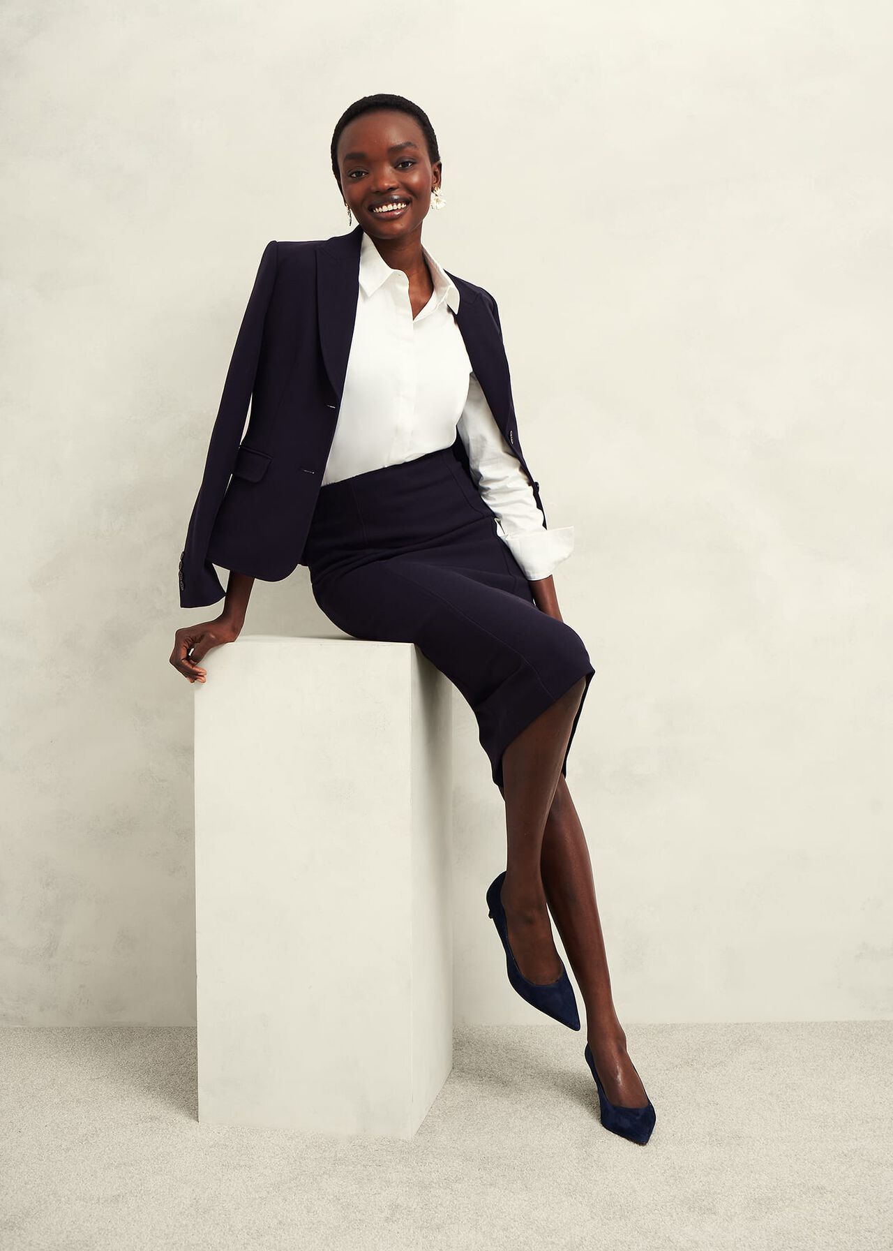Aly Jacket, Navy, hi-res