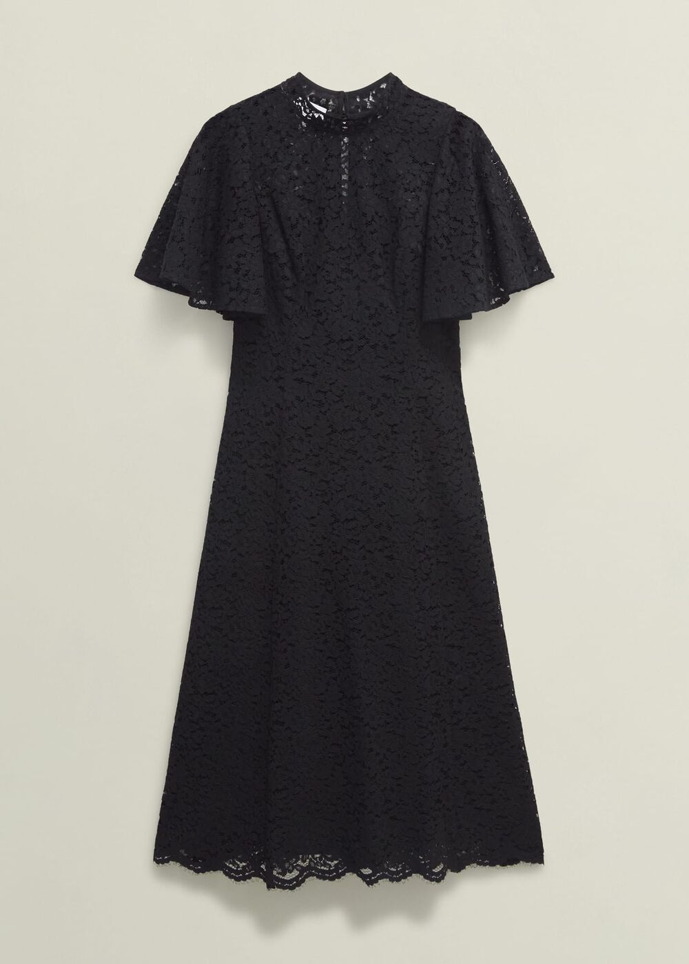Aylesbury Lace Dress, Black, hi-res