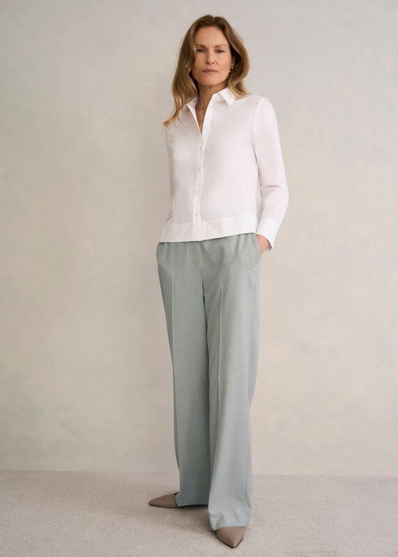 Ellie Wool Blend Wide Pants