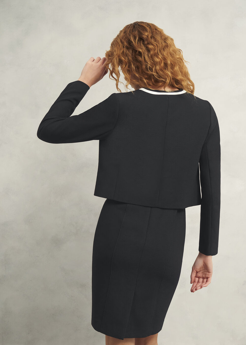 Petite Nory Jacket, Black Ivory, hi-res