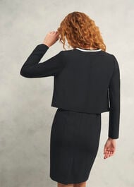 Petite Nory Jacket, Black Ivory, hi-res