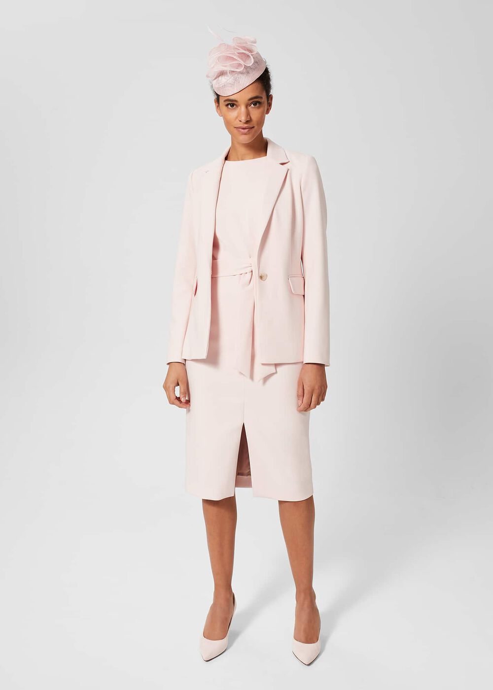 Petite Kaia Shift Dress, Pale Pink, hi-res