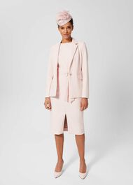 Petite Kaia Shift Dress, Pale Pink, hi-res