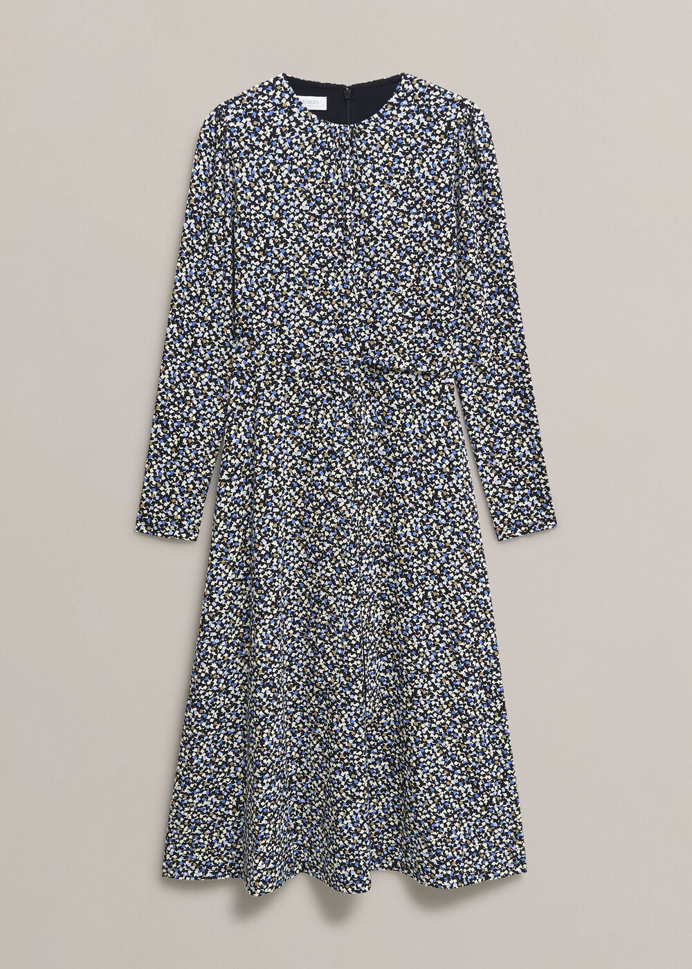 Dakota Jersey Dress, Navy Multi, hi-res