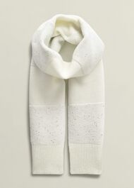 Hayley Scarf, Ivory, hi-res