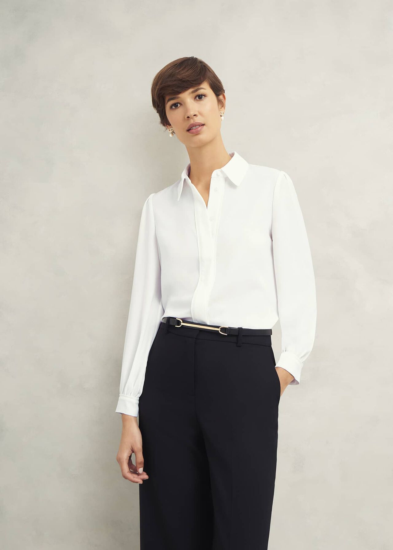 Jonie Shirt, Ivory, hi-res