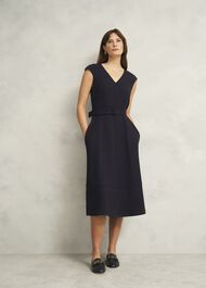 Carolyn Dress, Navy, hi-res
