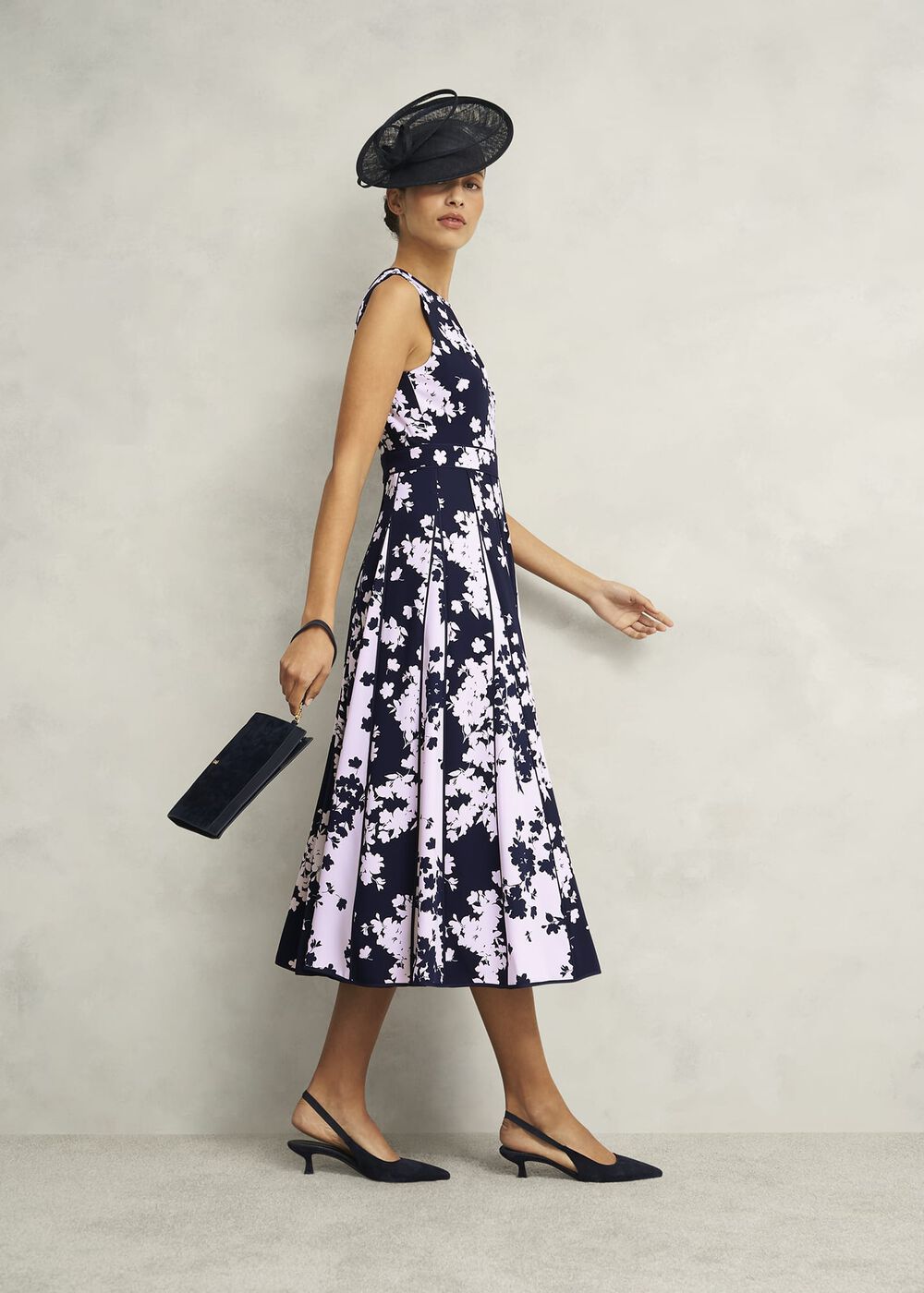 Angelica Dress, Midnight Pink, hi-res