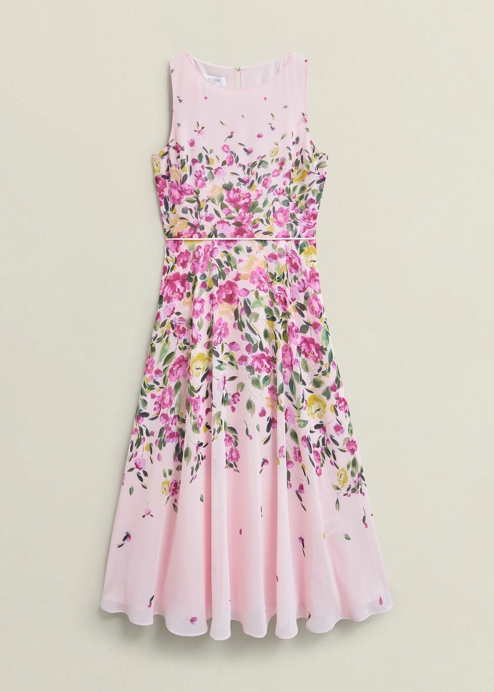 Petite Carly Dress, Pale Pink Multi, hi-res