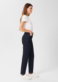 Kat Straight Leg Jeans, Indigo, hi-res