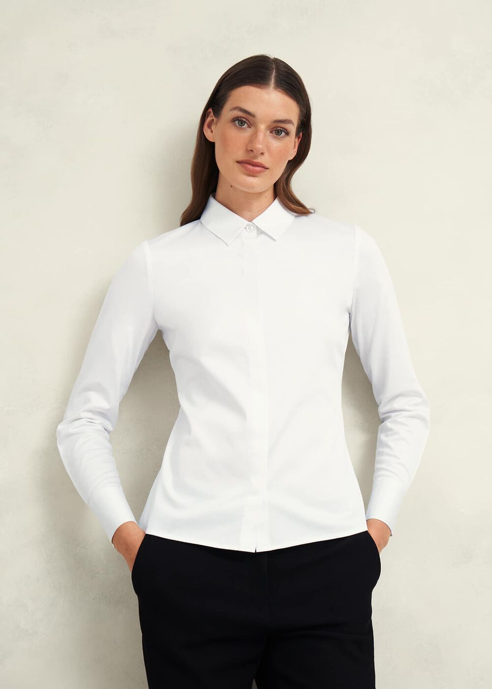Victoria Shirt, White, hi-res
