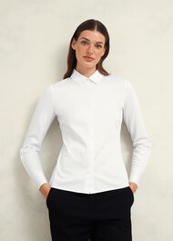 Victoria Shirt, White, hi-res