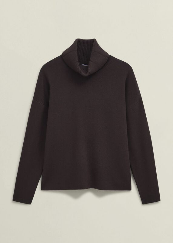Yvette Roll Neck Knitted Sweater