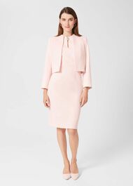 Ana Shift Dress, Pale Pink, hi-res