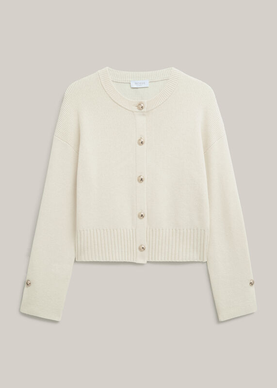 Abbott Cotton Knitted Cardigan