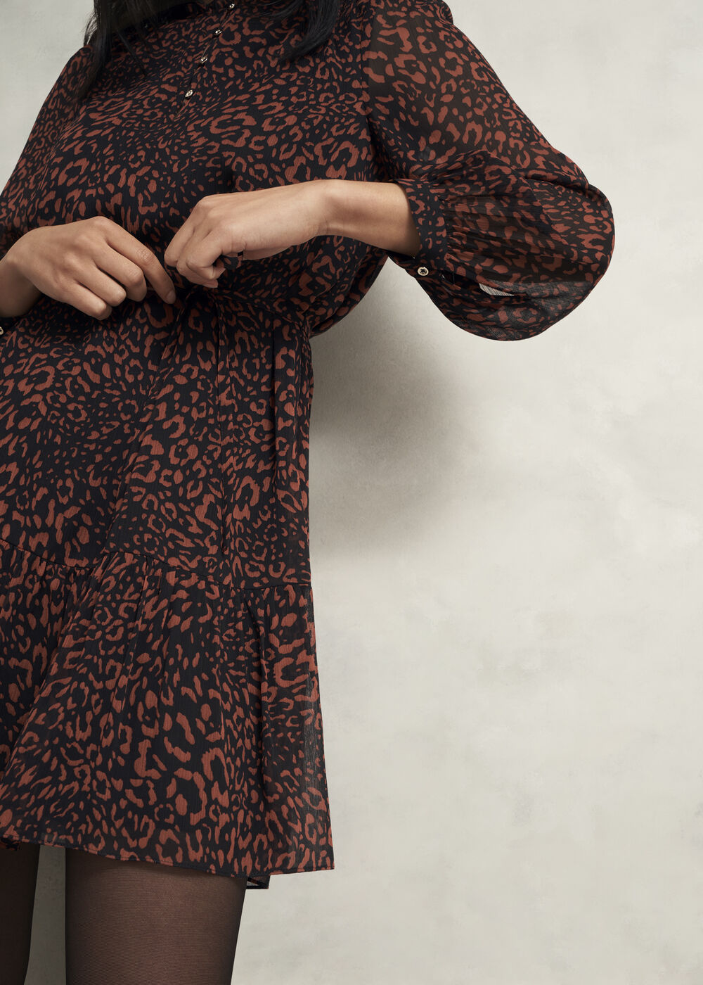 Monikah Dress, Black Copper, hi-res