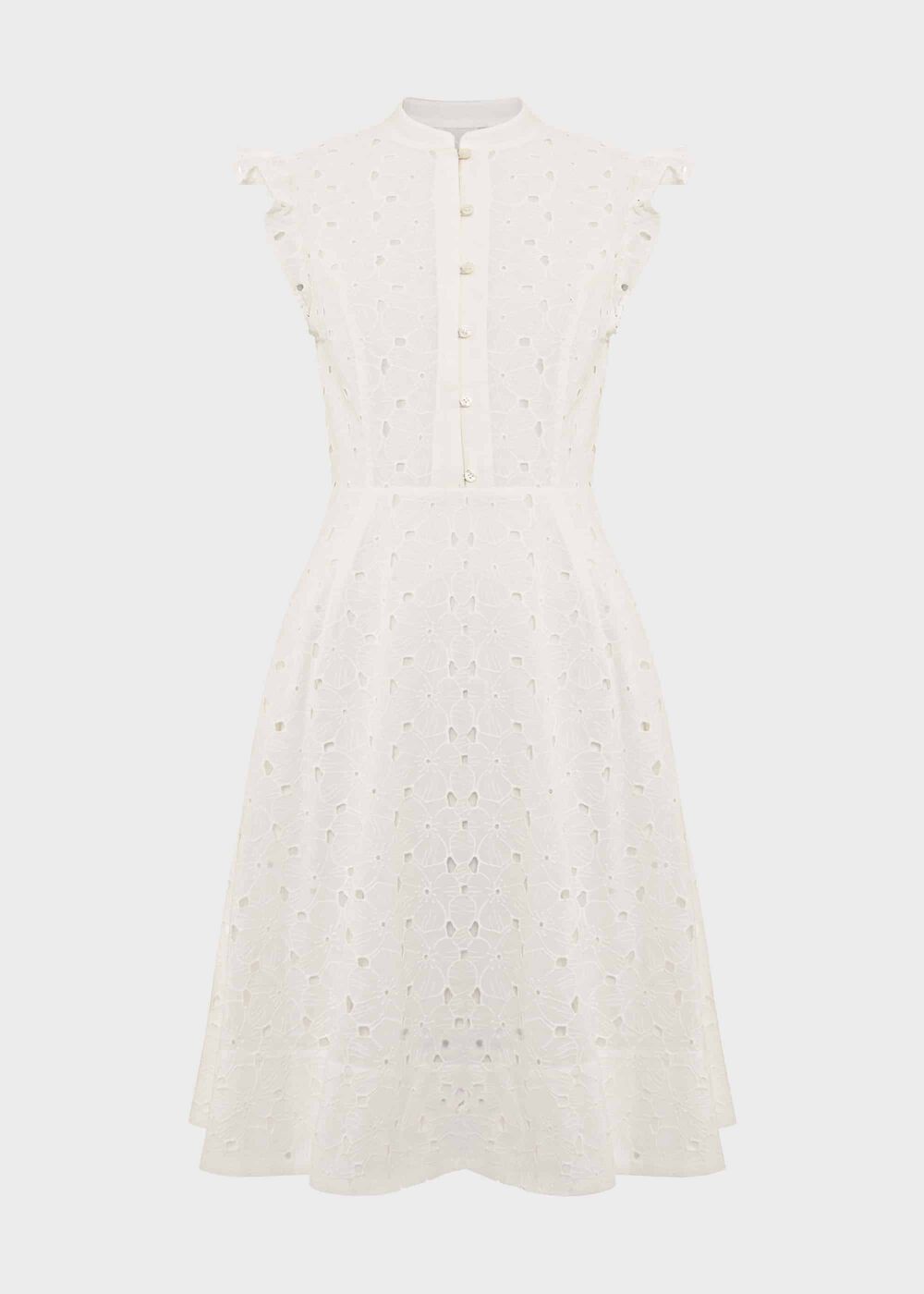 Sulby Dress, White, hi-res