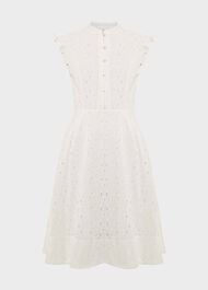 Sulby Dress, White, hi-res
