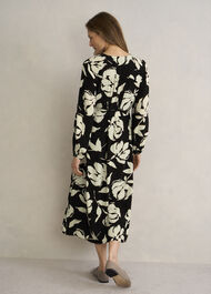 Evelyn Dress, Black Sandstone, hi-res