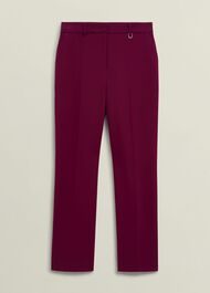 Mabel Straight Pants, Beryl Red, hi-res