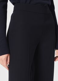 Abigail Wide Pants, Navy, hi-res