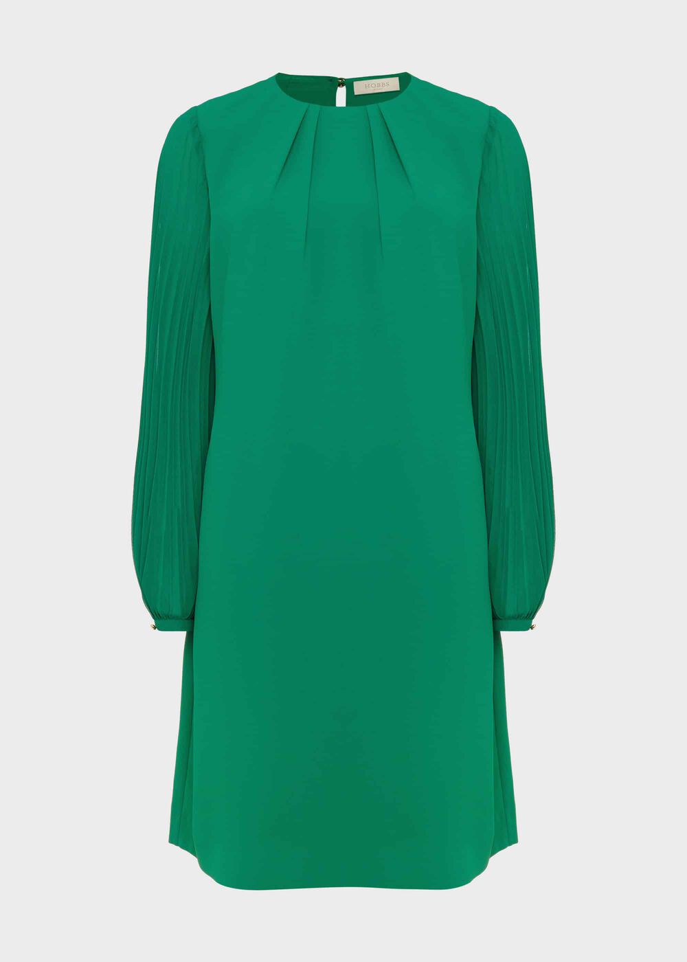Greta Popover Dress, Field Green, hi-res