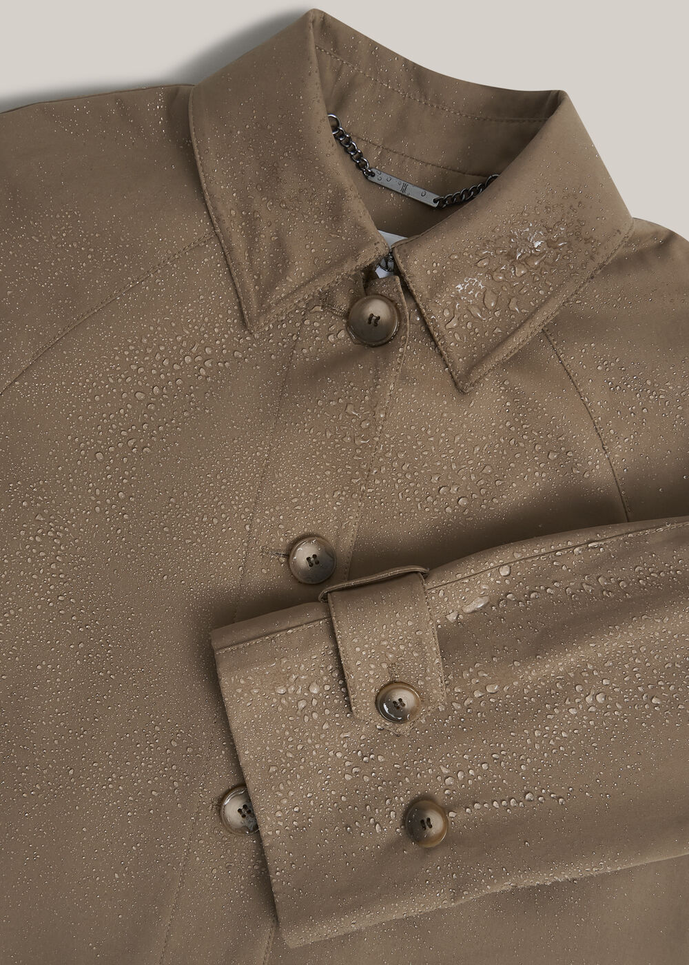 Lucy Shower Resistant Trench Coat, Mink Brown, hi-res