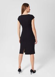 Petite Mia Dress, Navy, hi-res