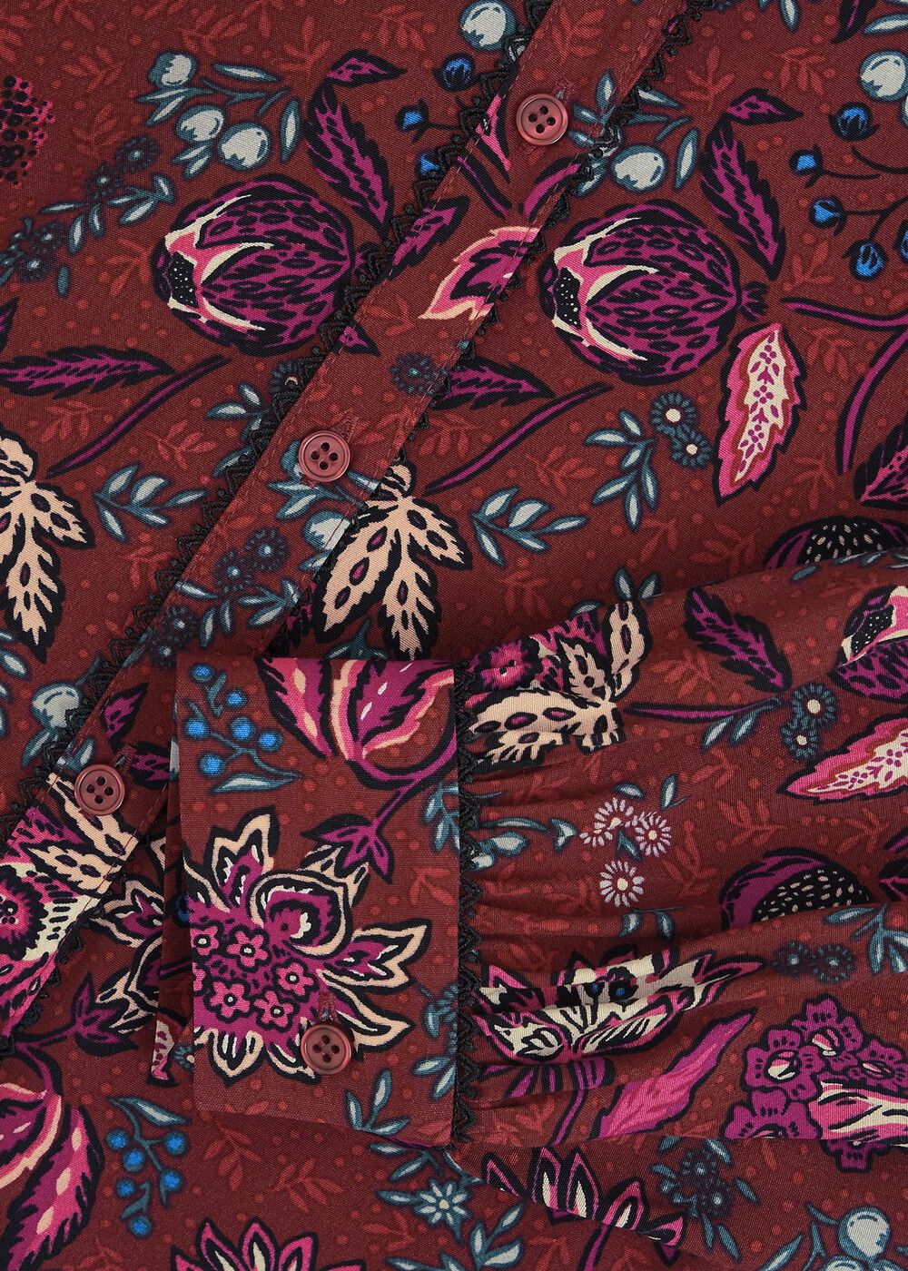 Carissa Blouse, Red Multi, hi-res