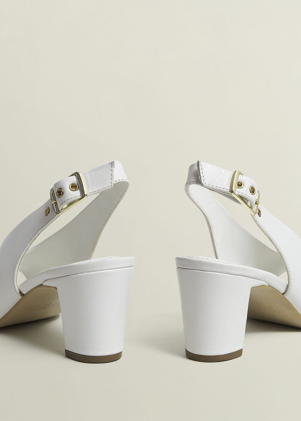 Kali Leather Sandals, Ivory, hi-res
