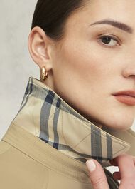 Vivienne Shower Resistant Trench Coat, Fawn Beige, hi-res
